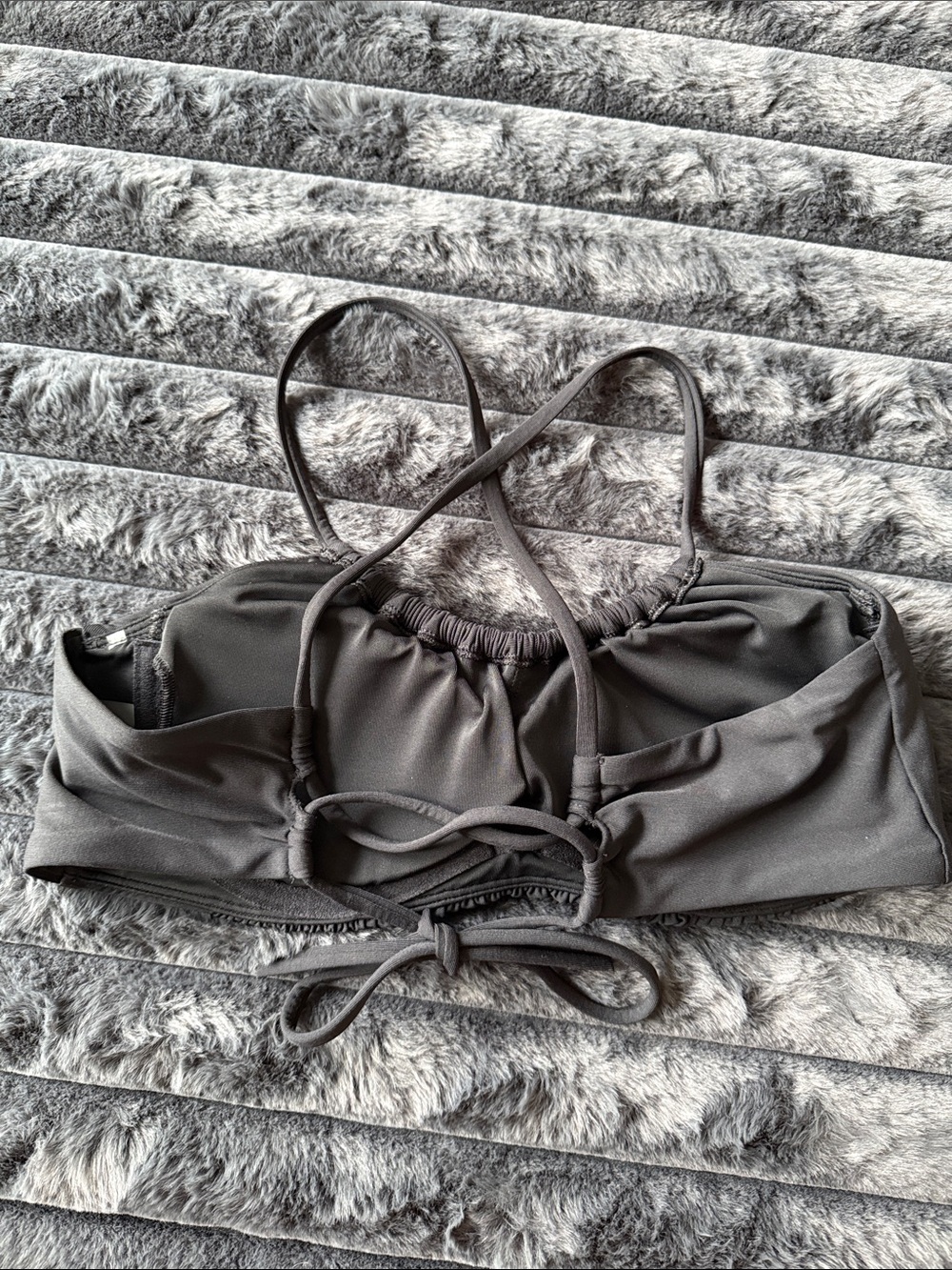 Calia Scrunch Tie-Back Bikini Top - Picture 3 of 5
